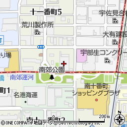 横浜冷凍株式会社　中川物流センター周辺の地図