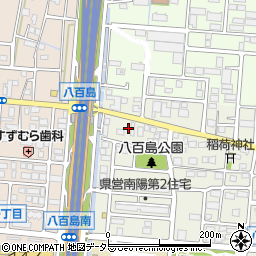 愛知県名古屋市港区八百島2丁目1415周辺の地図
