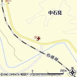 鳥取県日野郡日南町中石見506-1周辺の地図