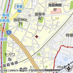 静岡県駿東郡長泉町本宿563周辺の地図
