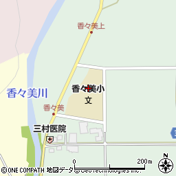 岡山県苫田郡鏡野町香々美828周辺の地図