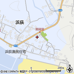 千葉県鴨川市浜荻1250周辺の地図
