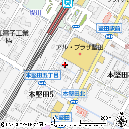 しがぎんリース・キャピタル株式会社　湖西・堅田営業所周辺の地図