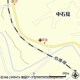 鳥取県日野郡日南町中石見523周辺の地図