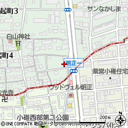 愛知県名古屋市中川区東起町4丁目64周辺の地図