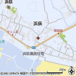 千葉県鴨川市浜荻1260周辺の地図