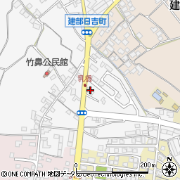 滋賀県東近江市建部日吉町409周辺の地図