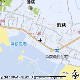 千葉県鴨川市浜荻1440周辺の地図