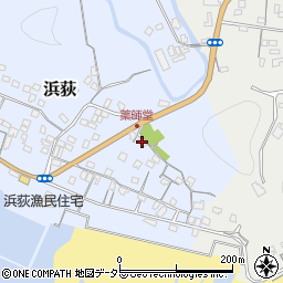 千葉県鴨川市浜荻1286-1周辺の地図