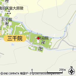 浄蓮華院周辺の地図
