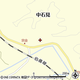 鳥取県日野郡日南町中石見498周辺の地図