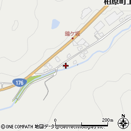 兵庫県丹波市柏原町上小倉220-2周辺の地図