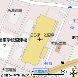 静岡銀行ららぽーと沼津 ＡＴＭ周辺の地図