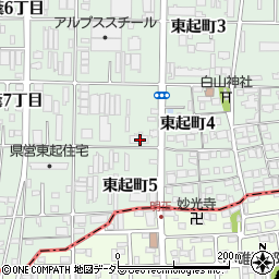 愛知県名古屋市中川区東起町4丁目146周辺の地図