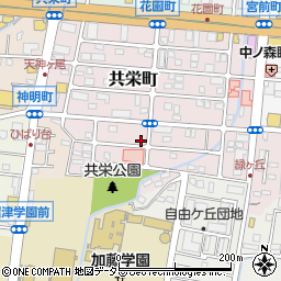 一隆堂薬局共栄町店周辺の地図