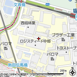 愛知県名古屋市瑞穂区桃園町周辺の地図