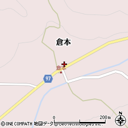 兵庫県丹波篠山市倉本211周辺の地図