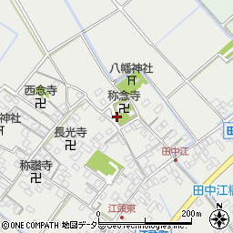 〒523-0057 滋賀県近江八幡市田中江町の地図