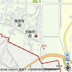 滋賀県野洲市吉川1341周辺の地図