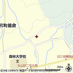 兵庫県宍粟市一宮町能倉661周辺の地図