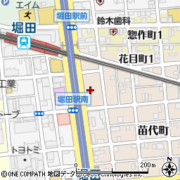 愛知県名古屋市瑞穂区苗代町2周辺の地図