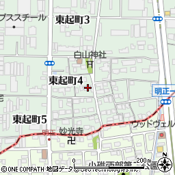 愛知県名古屋市中川区東起町4丁目105周辺の地図