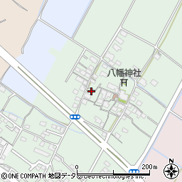 滋賀県東近江市建部堺町周辺の地図