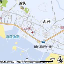 千葉県鴨川市浜荻1439-1周辺の地図