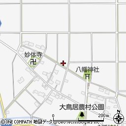 三重県桑名市多度町大鳥居周辺の地図