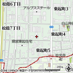 愛知県名古屋市中川区東起町4丁目145周辺の地図