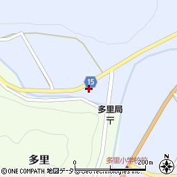 鳥取県日野郡日南町萩原1155-1周辺の地図