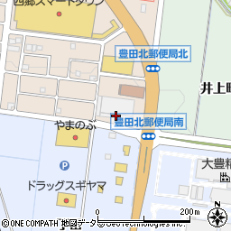 ＪＡあいち豊田選果場周辺の地図