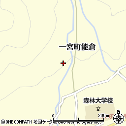 兵庫県宍粟市一宮町能倉980周辺の地図