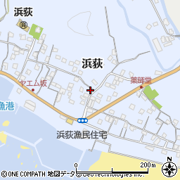 千葉県鴨川市浜荻1394周辺の地図