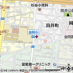 こどもサポート教室きらり　沼津金岡校周辺の地図