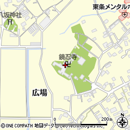 千葉県鴨川市広場1413周辺の地図
