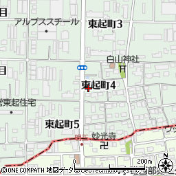 愛知県名古屋市中川区東起町4丁目121周辺の地図