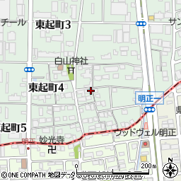 愛知県名古屋市中川区東起町4丁目88周辺の地図
