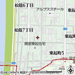 愛知県名古屋市中川区東起町4丁目141周辺の地図