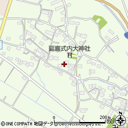 三重県いなべ市大安町片樋1489-6周辺の地図
