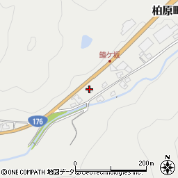 兵庫県丹波市柏原町上小倉210-2周辺の地図