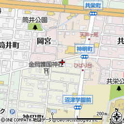 優漢堂鍼灸院周辺の地図