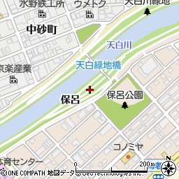 愛知県名古屋市天白区天白町大字島田保呂周辺の地図