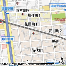 愛知県名古屋市瑞穂区苗代町5-15周辺の地図