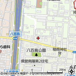 愛知県名古屋市港区八百島2丁目1207周辺の地図