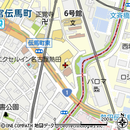 愛知トヨタＷＥＳＴ　神宮店周辺の地図