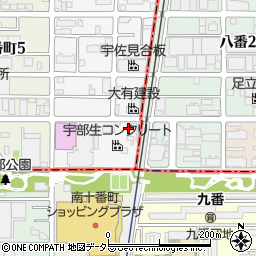 宇部生コンクリート株式会社　名古屋工場出荷係周辺の地図