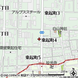 愛知県名古屋市中川区東起町4丁目147周辺の地図