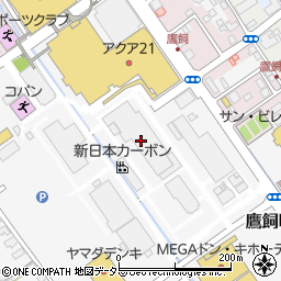 日本カーボン株式会社　滋賀工場周辺の地図