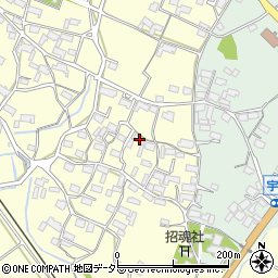 三重県いなべ市員弁町上笠田1750周辺の地図